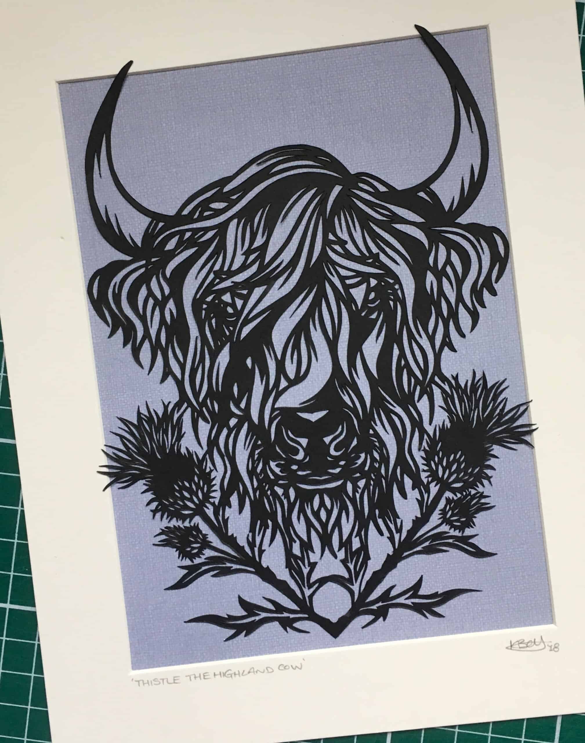 ‘Thistle the Highland Cow’