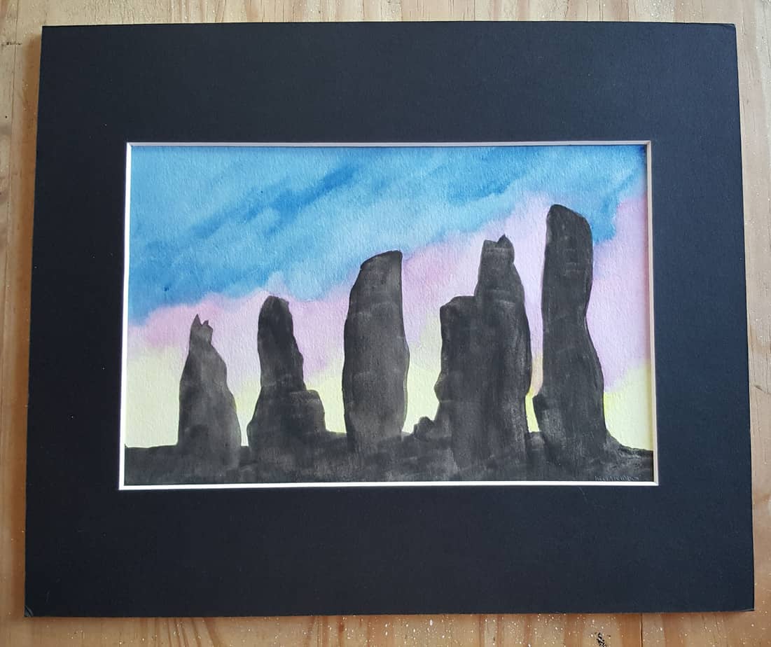 Callanish Stones Sunset