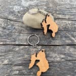 Islay Keyring (Silhouette)