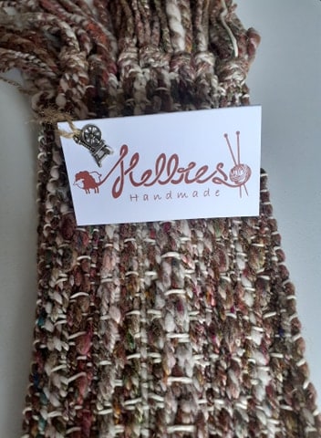 Handwoven Handspun Ladies Scarf