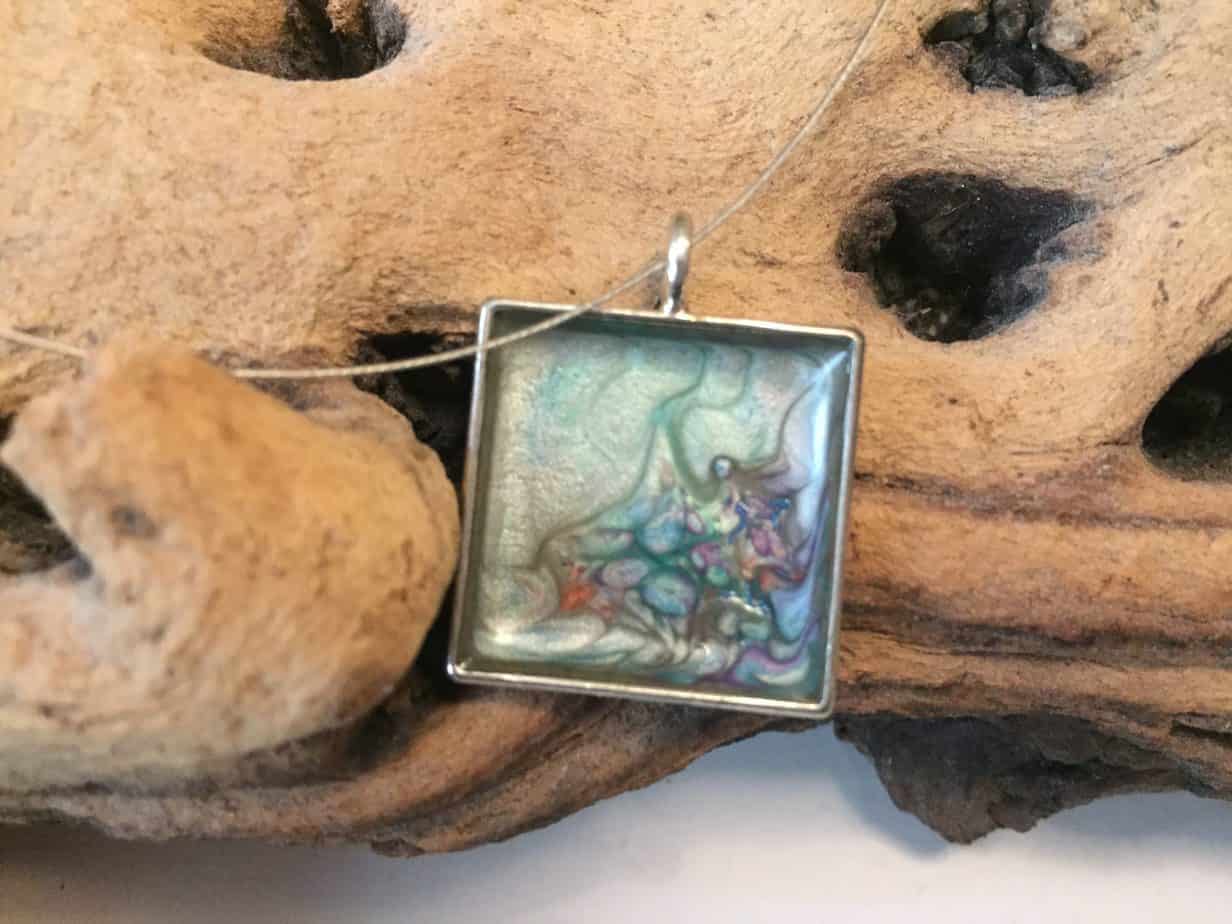 Hand Painted Pendant