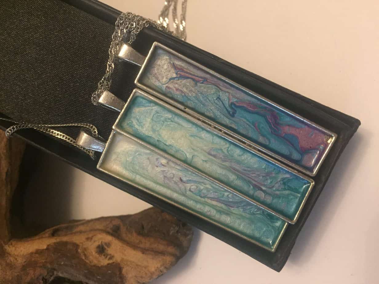 Hand Painted Pendant - Image 3