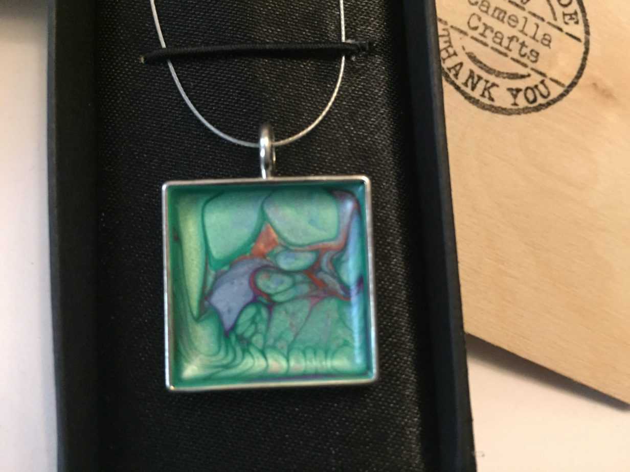 Hand Painted Pendant - Image 5