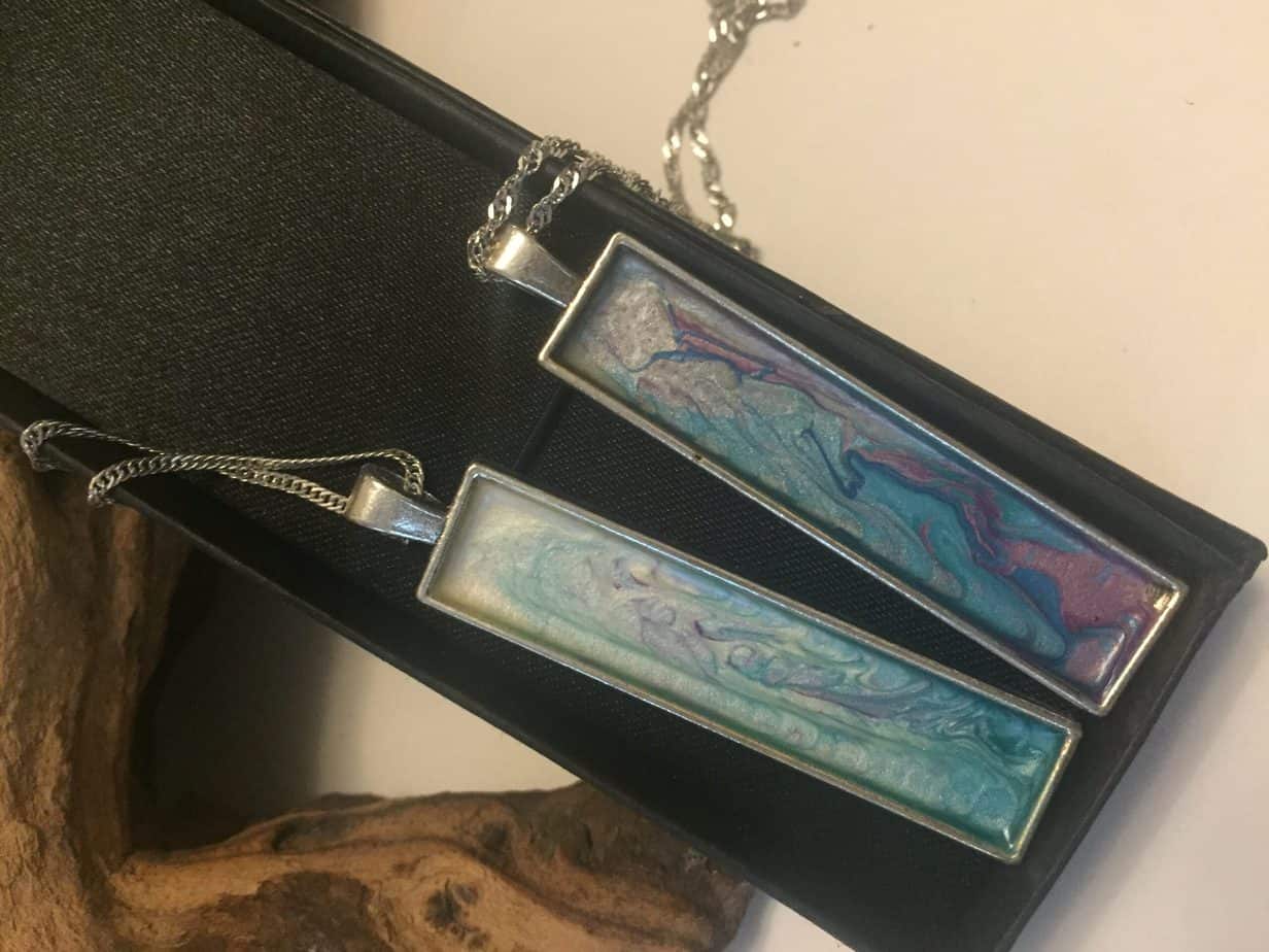 Hand Painted Pendant - Image 3