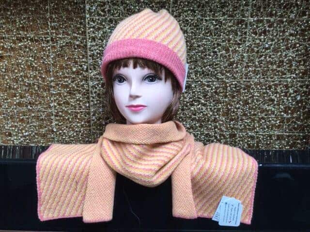 Sunrise Diagonal Stripe Scarf
