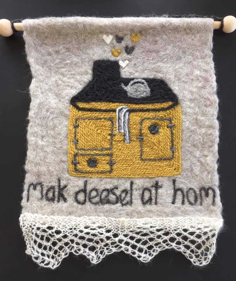 Mak Deesel at Hom - wall hanging