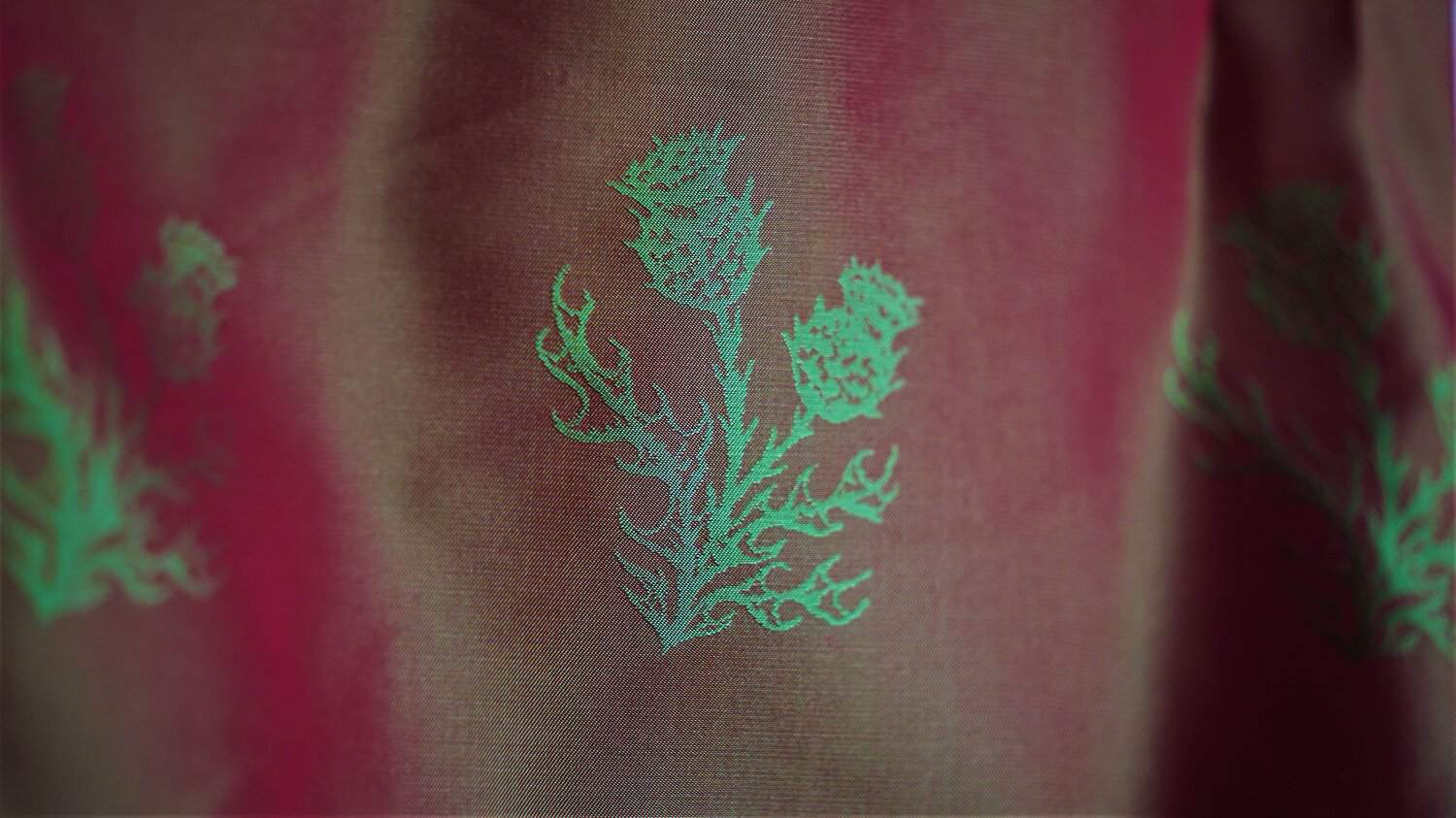 Harris Tweed Waistcoat - Scottish Thistle - Image 6