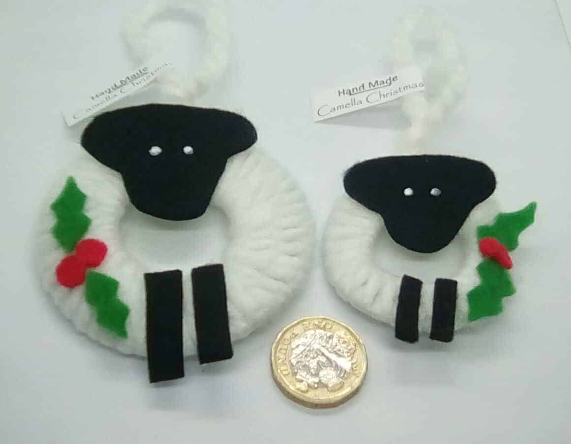 Christmas Sheep Decorations