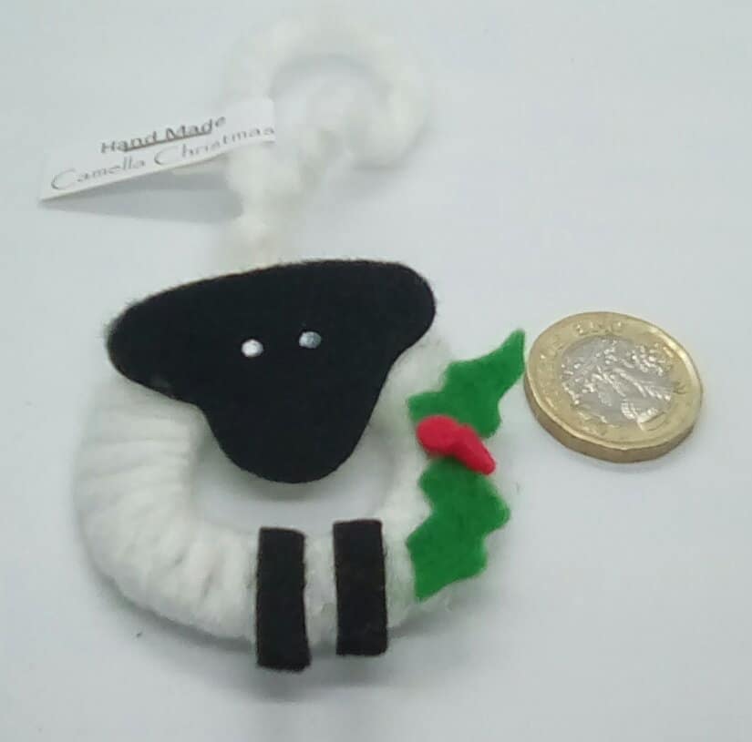 Christmas Sheep Decorations - Image 3