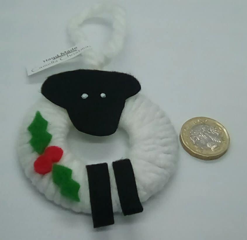 Christmas Sheep Decorations - Image 2