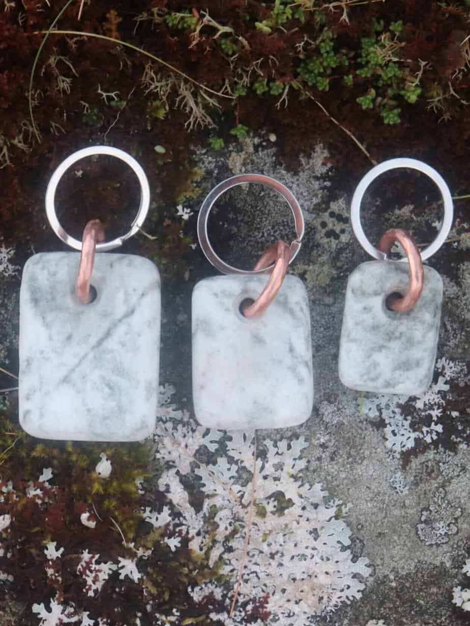 Hebridean Marble Keyrings