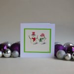 Christmas Card – Pair of Snowmen