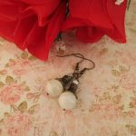 White Berry Vintage Style Earrings