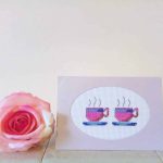 Tea for Two Greetings card