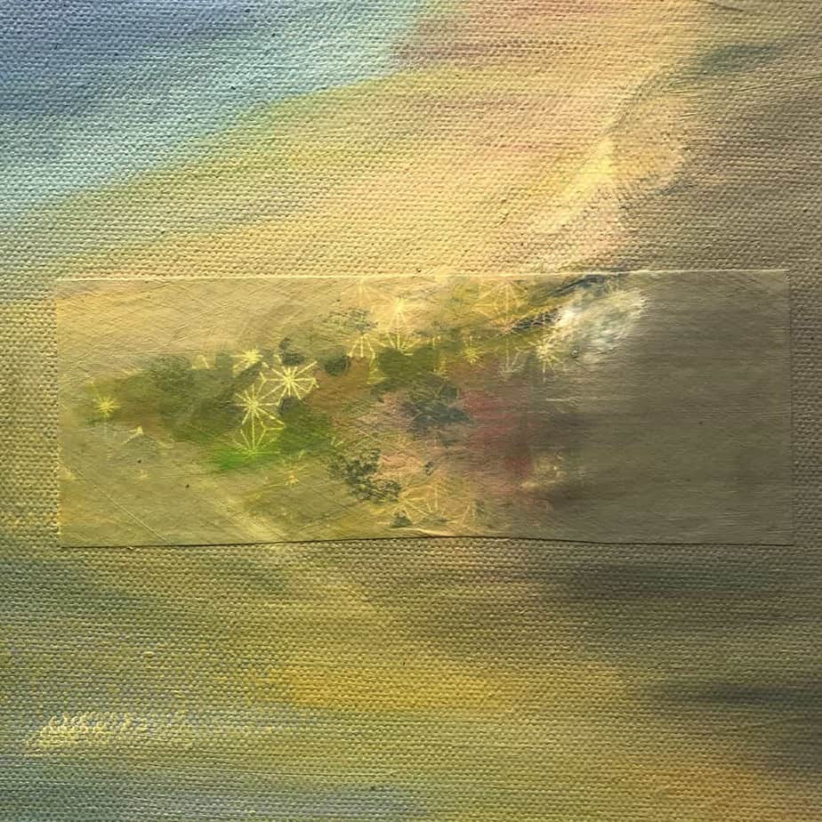 Bay Cottages. Print of original mixed media painting of Scottish west coast beach - Image 5