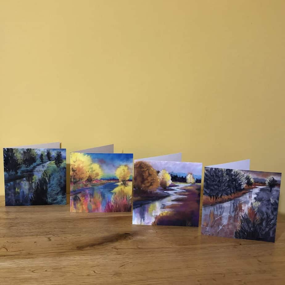 Four Seasons Blank Greetings Cards