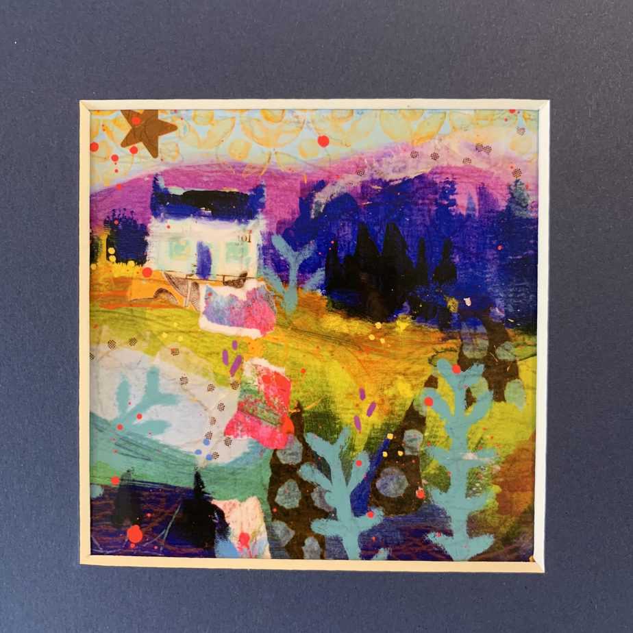 Shenavall Bothy Mounted Print - Image 8