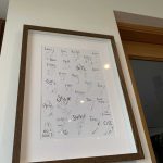 Scottish Island Print A4 with gold leaf highlights