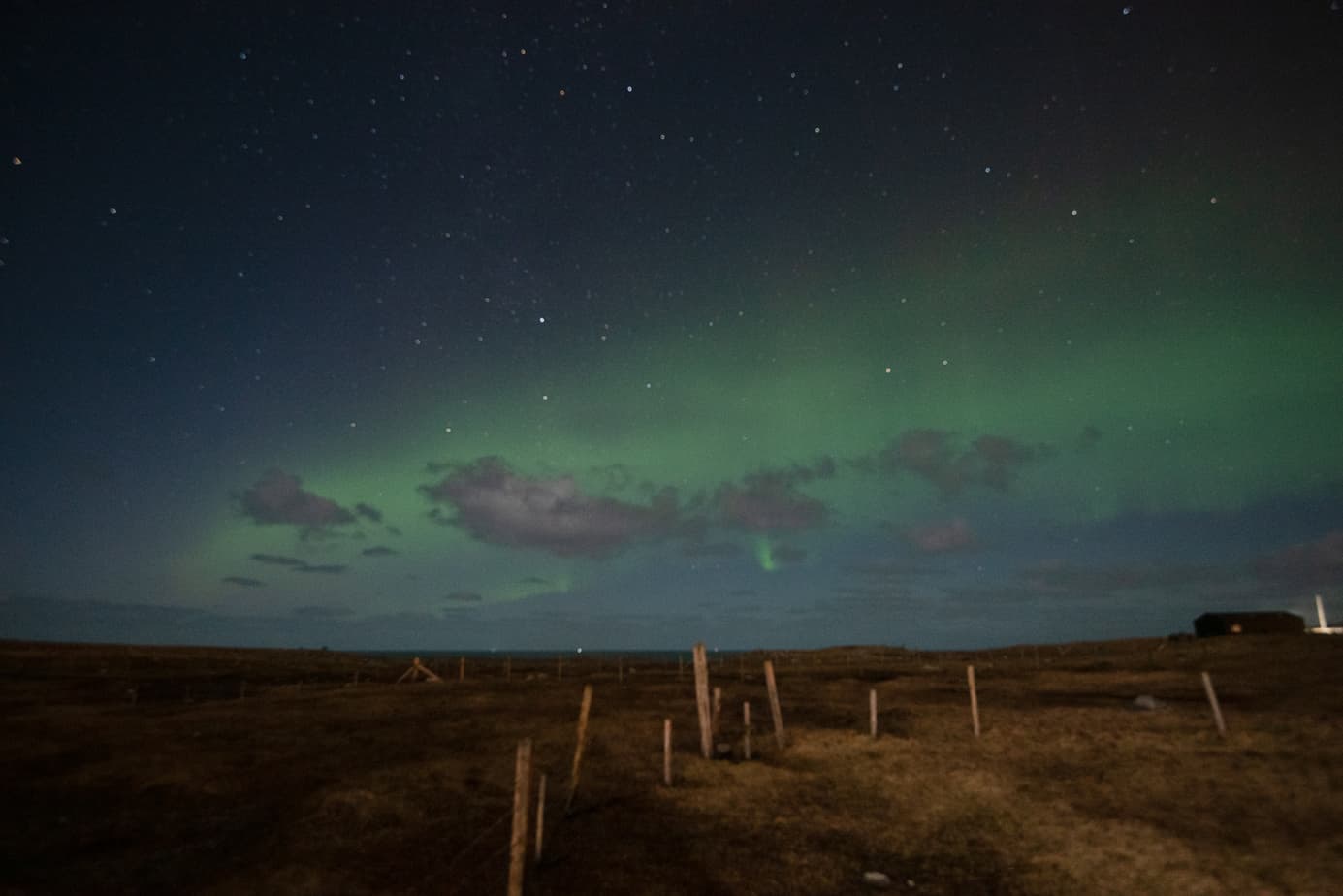 Aurora at Siabost, Lewis