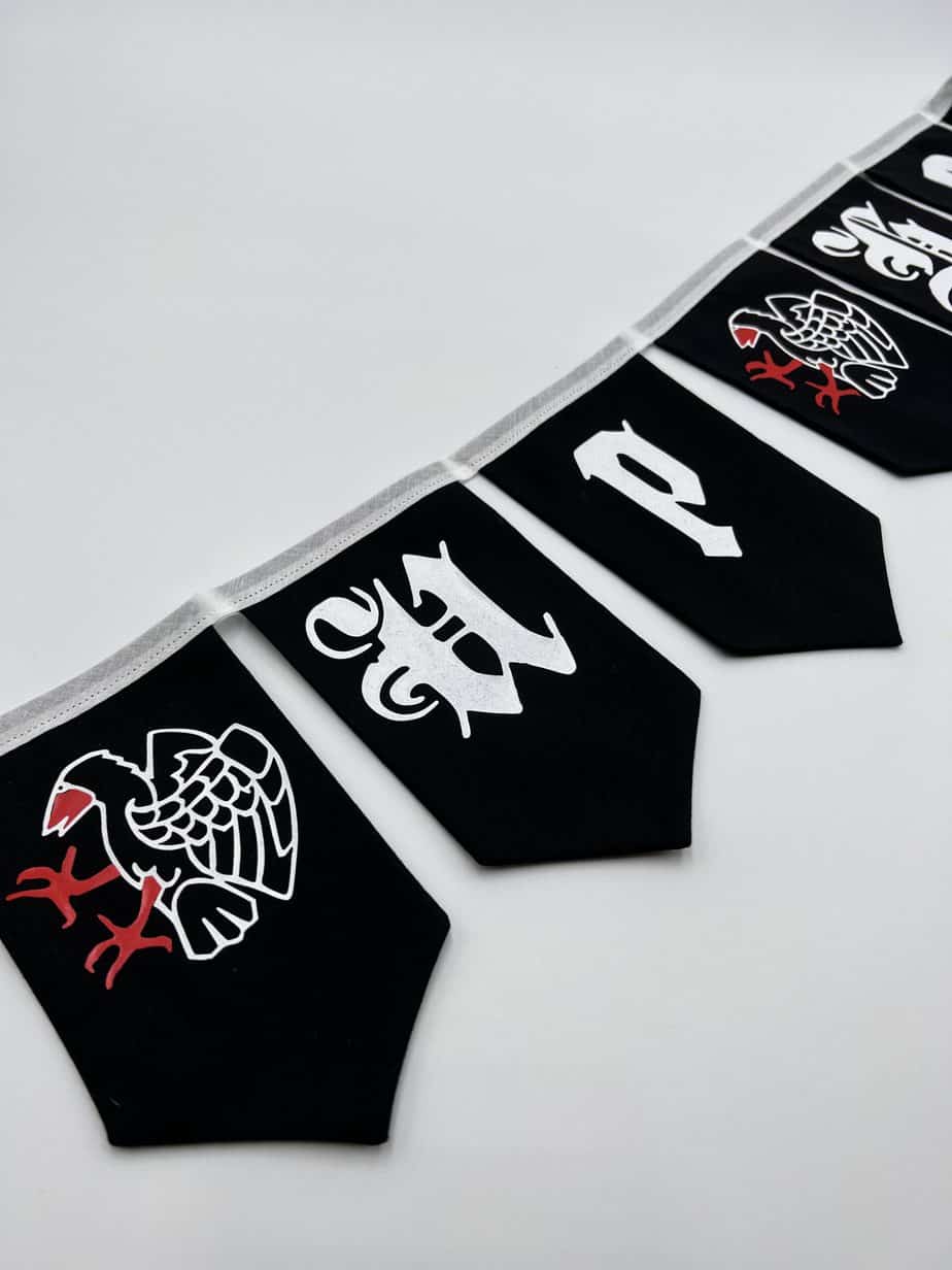 Up Helly Aa Bunting - Black - Image 2