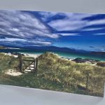 The way to the beach, Iona. Card with envelope