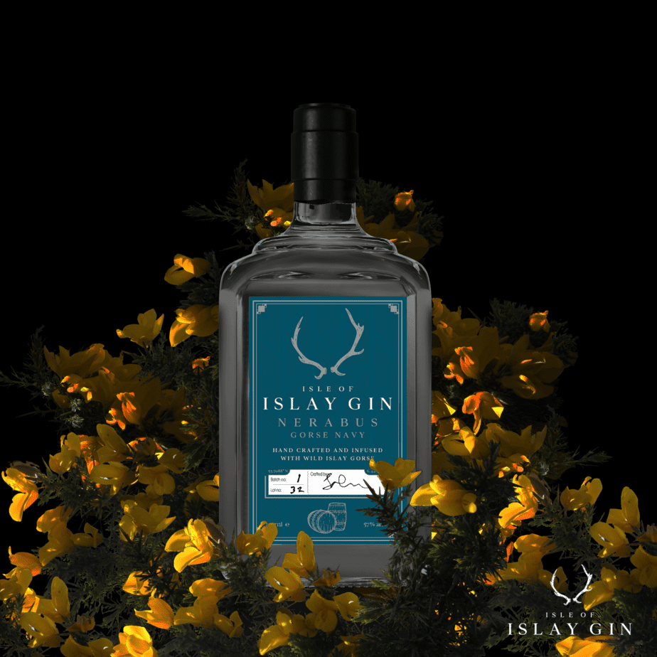 Nerabus Gorse Navy Strength Gin, 700ml - Image 2
