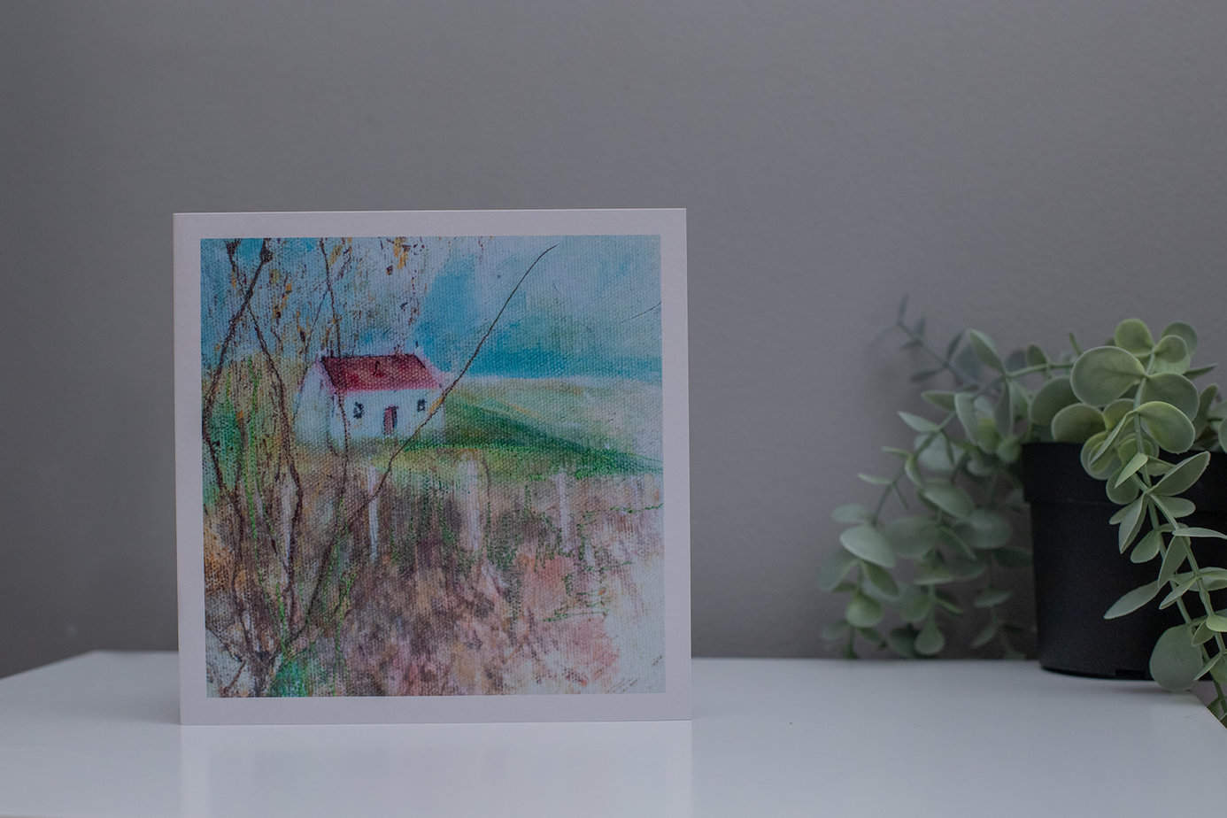 Hebridean Bothy, Isle of Lewis Greetings Card