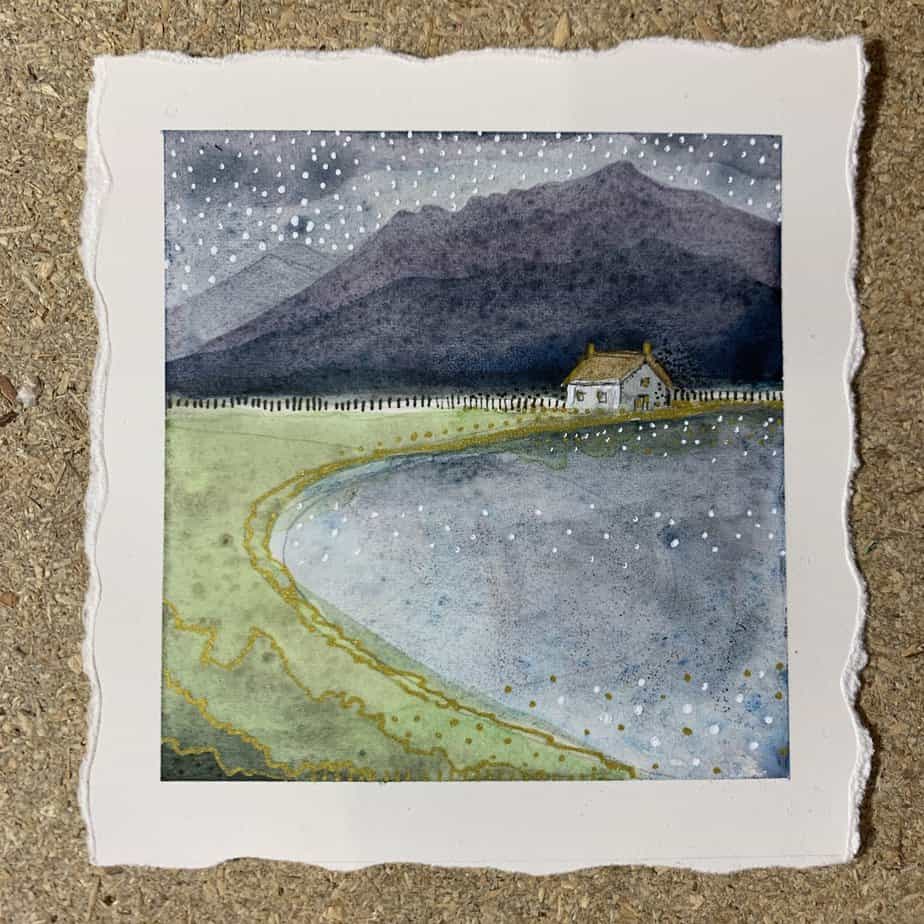 Original Painting Island Cottage - Image 2