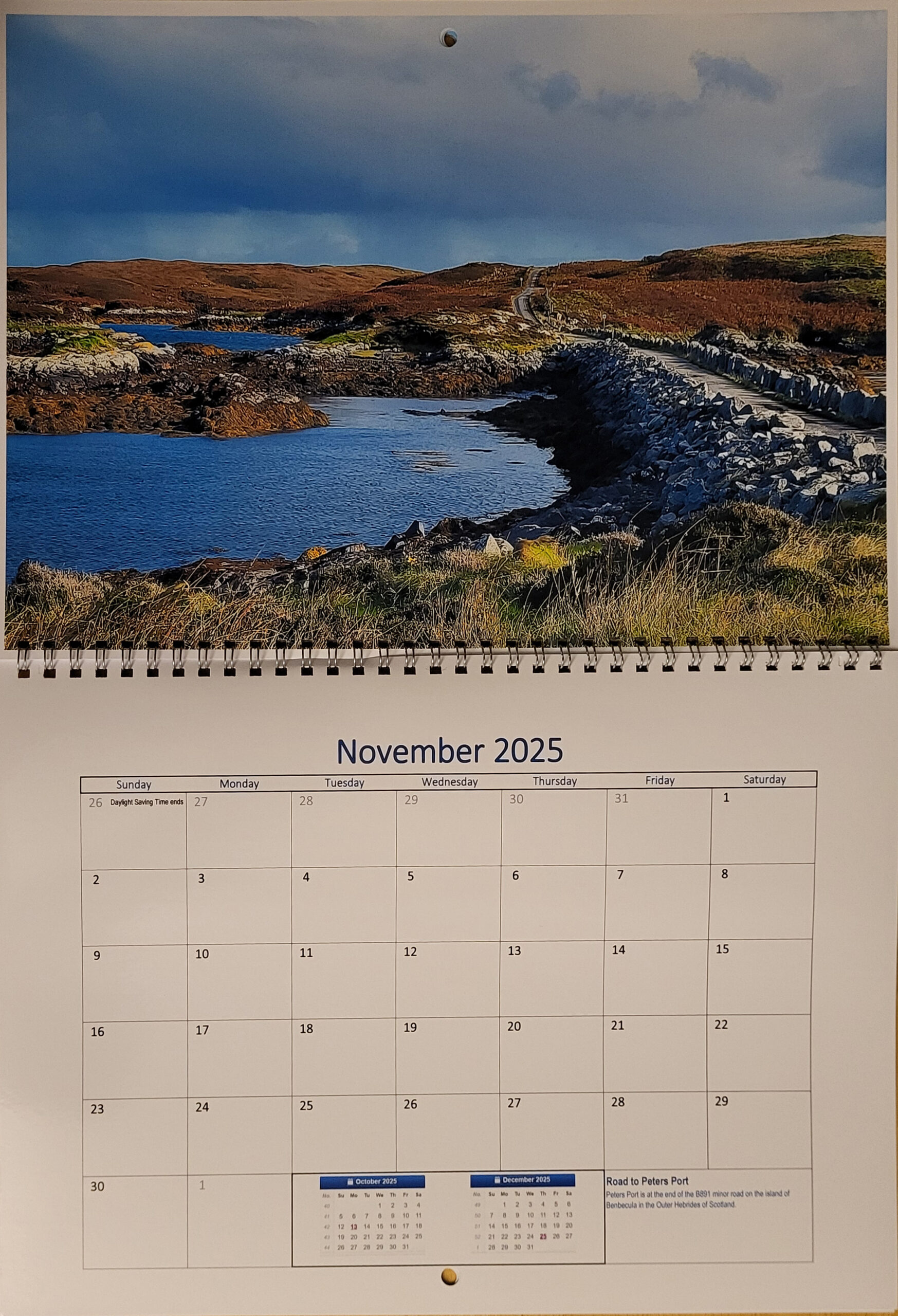Image/month layout