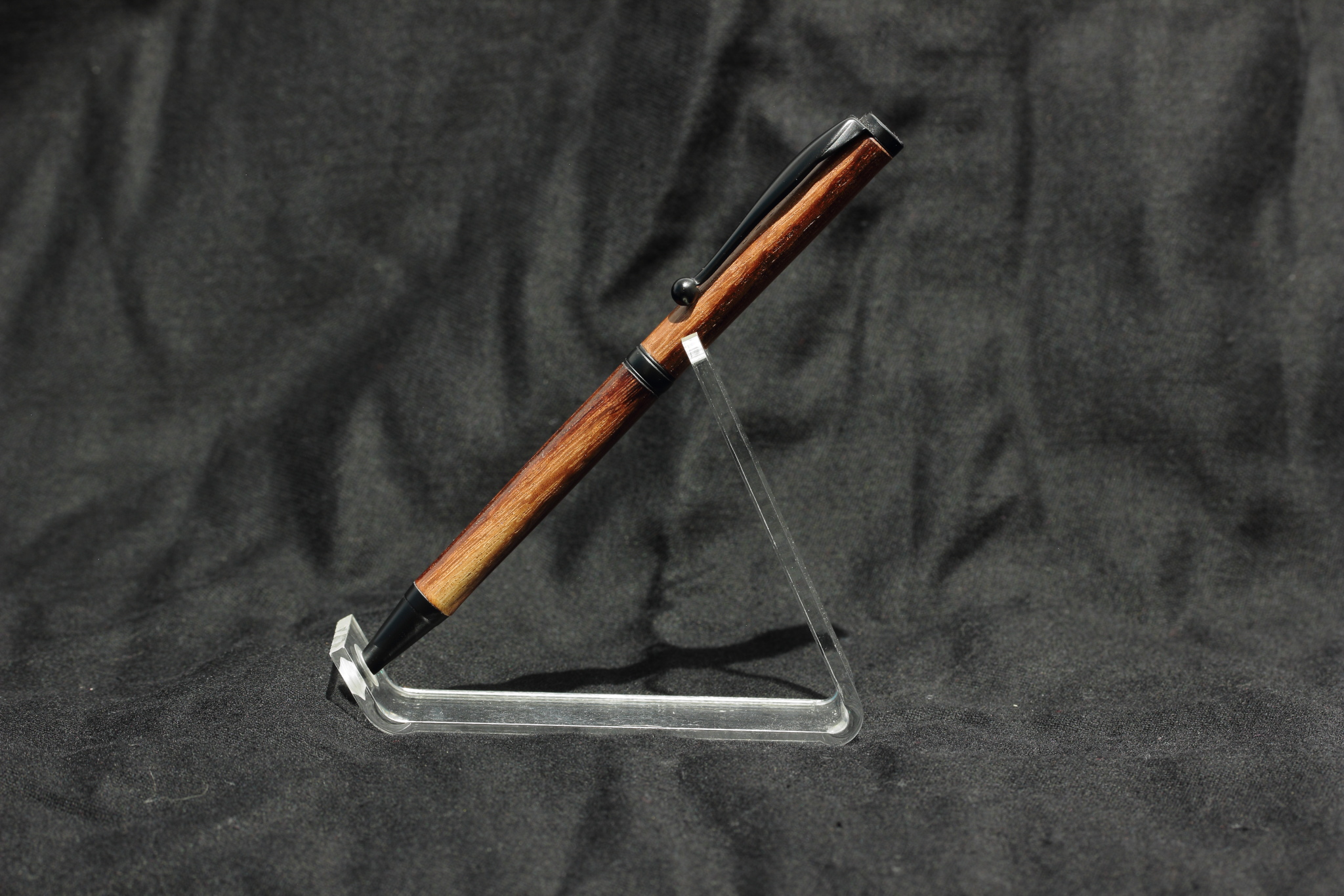 Hand Crafted Stained Bocote Wood Slimline Pen