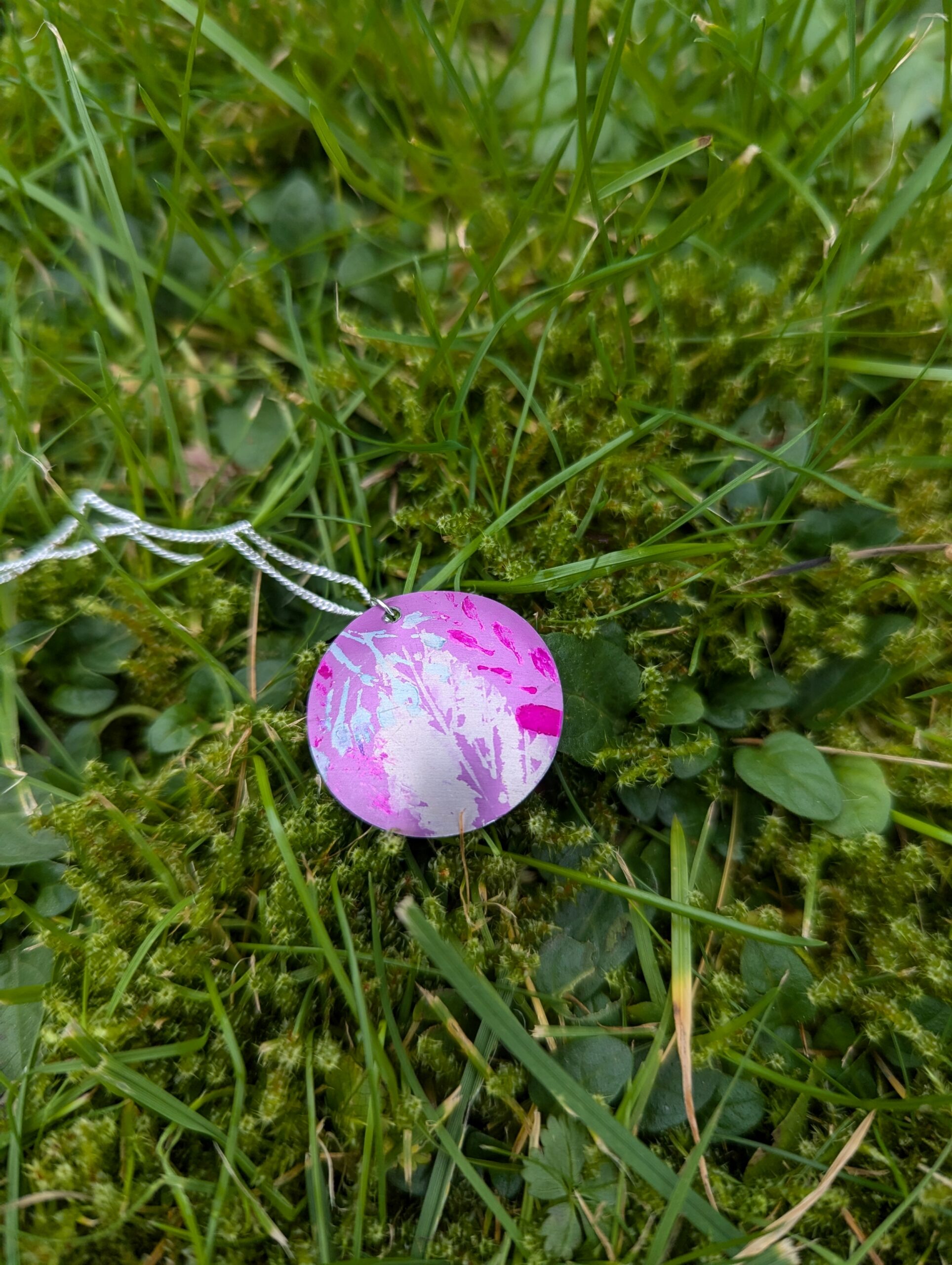 Purple Cuillin Wildflower Pendant